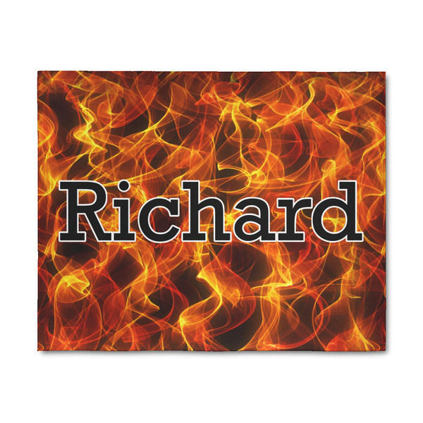 Custom Fire 8' x 10' Patio Rug (Personalized)