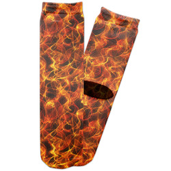 Fire Adult Crew Socks