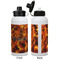 Fire Aluminum Water Bottle - White APPROVAL