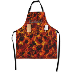 Fire Apron With Pockets w/ Name or Text