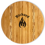 Fire Bamboo Cutting Board (Personalized)