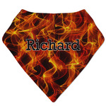 Fire Bandana Bib (Personalized)