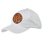 Fire Baseball Cap - White (Personalized)