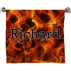 Fire Bath Towel (Personalized)