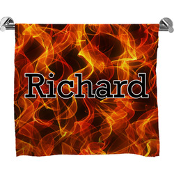 Fire Bath Towel (Personalized)