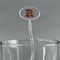 Fire Clear Plastic 7" Stir Stick - Oval - Main