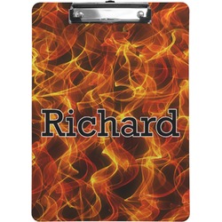 Fire Clipboard (Letter Size) (Personalized)