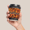 Fire Coffee Cup Sleeve - LIFESTYLE