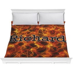 Fire Comforter - King (Personalized)