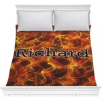 Fire Comforter - Full / Queen (Personalized)