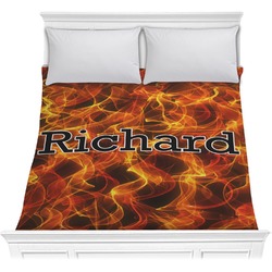 Fire Comforter - Full / Queen (Personalized)
