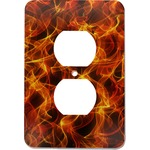 Fire Electric Outlet Plate