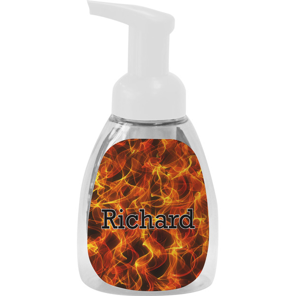 Custom Fire Foam Soap Bottle (Personalized)