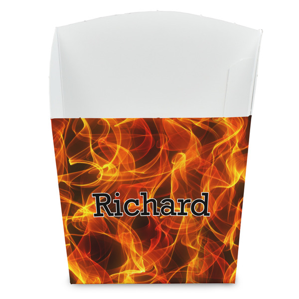 Custom Fire French Fry Favor Boxes (Personalized)