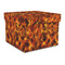 Fire Gift Boxes with Lid - Canvas Wrapped - Large - Front/Main