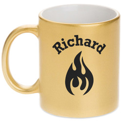 Fire Metallic Mug (Personalized)