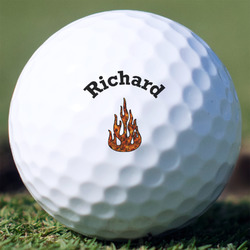 Fire Golf Balls (Personalized)