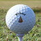 Fire Golf Ball - Non-Branded - Tee