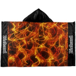 Fire Kids Hooded Towel (Personalized)