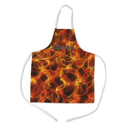 Fire Kid's Apron - Medium (Personalized)