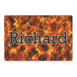 Fire Large Rectangle Car Magnet (Personalized)