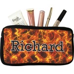 Fire Makeup / Cosmetic Bag (Personalized)