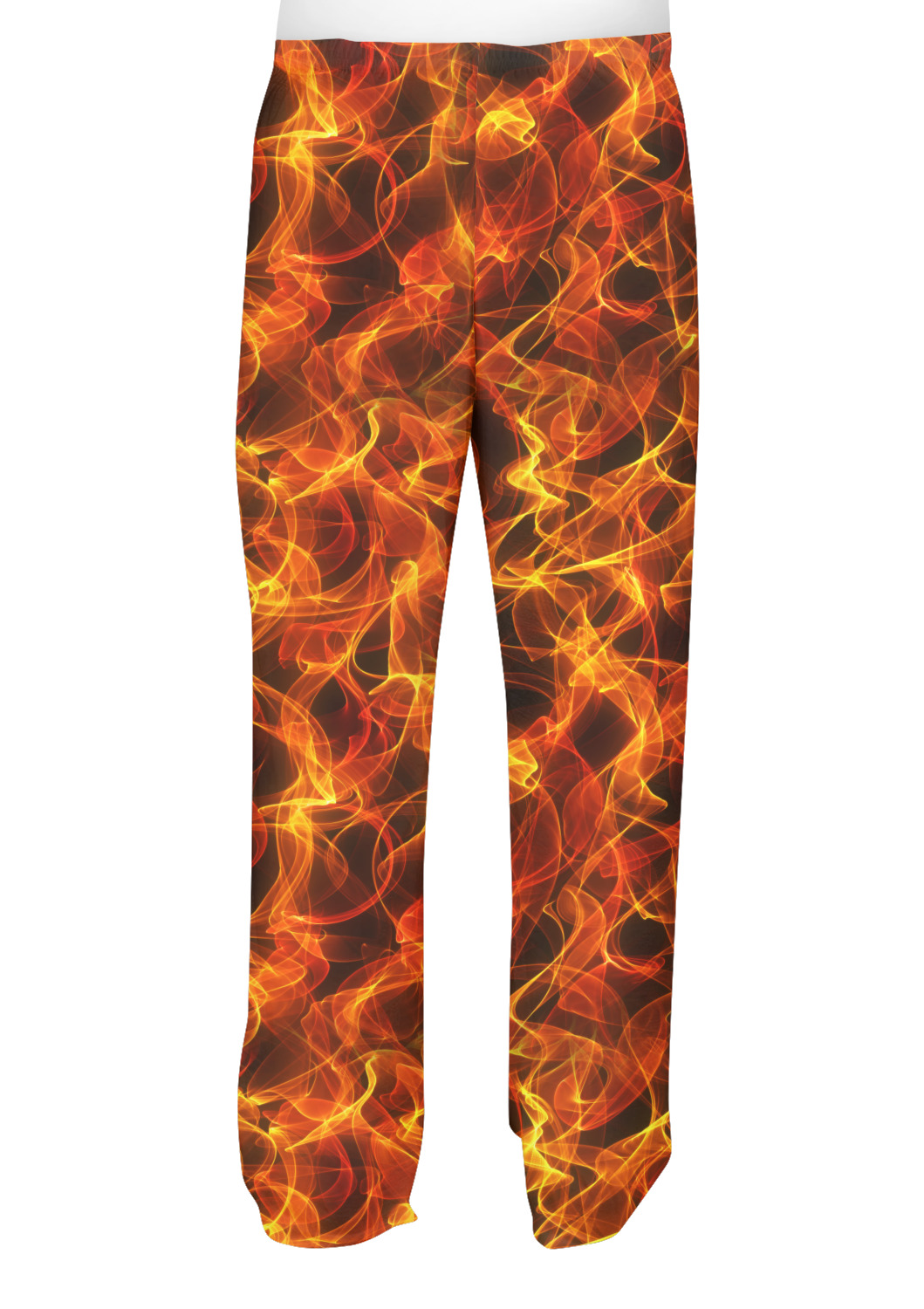 blue fire pants