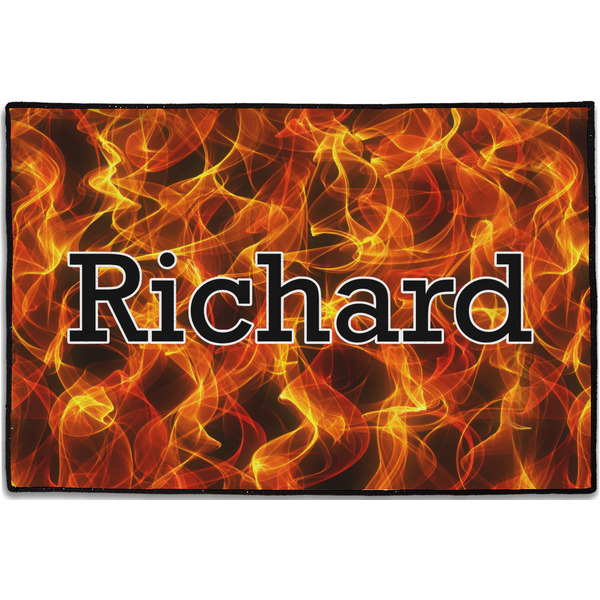 Custom Fire Door Mat - 36"x24" (Personalized)