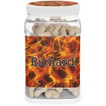 Fire Dog Treat Jar (Personalized)