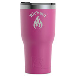 Fire RTIC Tumbler - Magenta - Laser Engraved - Single-Sided (Personalized)