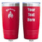 Fire Red Polar Camel Tumbler - 20oz - Double Sided - Approval
