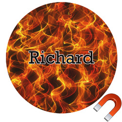 Fire Car Magnet (Personalized)