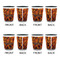 Fire Shot Glassess - Two Tone - Set of 4 - APPROVAL