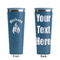 Fire Steel Blue RTIC Everyday Tumbler - 28 oz. - Front and Back