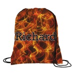 Fire Drawstring Backpack (Personalized)