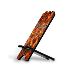 Fire Stylized Cell Phone Stand - Large (Personalized)