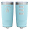 Fire Teal Polar Camel Tumbler - 20oz -Double Sided - Approval