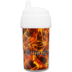 Fire Sippy Cup (Personalized)