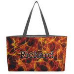 Fire Beach Totes Bag - w/ Black Handles (Personalized)