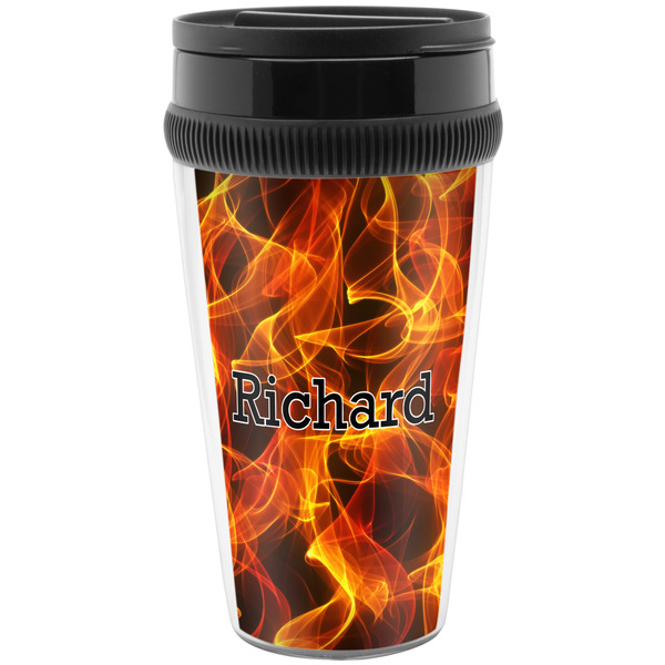 Custom Fire Acrylic Travel Mug without Handle (Personalized)