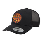 Fire Trucker Hat - Black (Personalized)