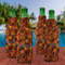 Fire Zipper Bottle Cooler - Set of 4 - LIFESTYLE