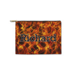 Fire Zipper Pouch - Small - 8.5"x6" (Personalized)