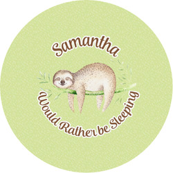 Sloth Multipurpose Round Labels - 1" (Personalized)