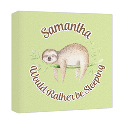 Sloth Canvas Print - 12x12 (Personalized)