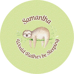 Sloth Multipurpose Round Labels - 2" (Personalized)