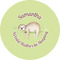 Sloth 2" Multipurpose Round Labels - Single Sticker