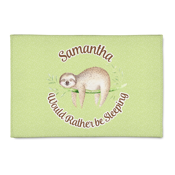 Custom Sloth 2' x 3' Indoor Area Rug (Personalized)