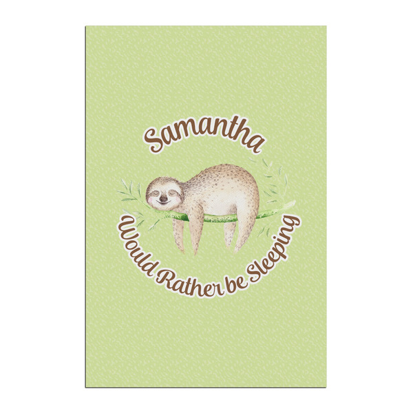 Custom Sloth Posters - Matte - 20x30 (Personalized)