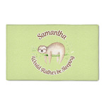 Sloth 3' x 5' Indoor Area Rug (Personalized)